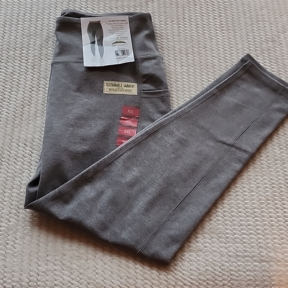 Earth Yoga Eco Zen Core Legging Super Soft Max Comfort